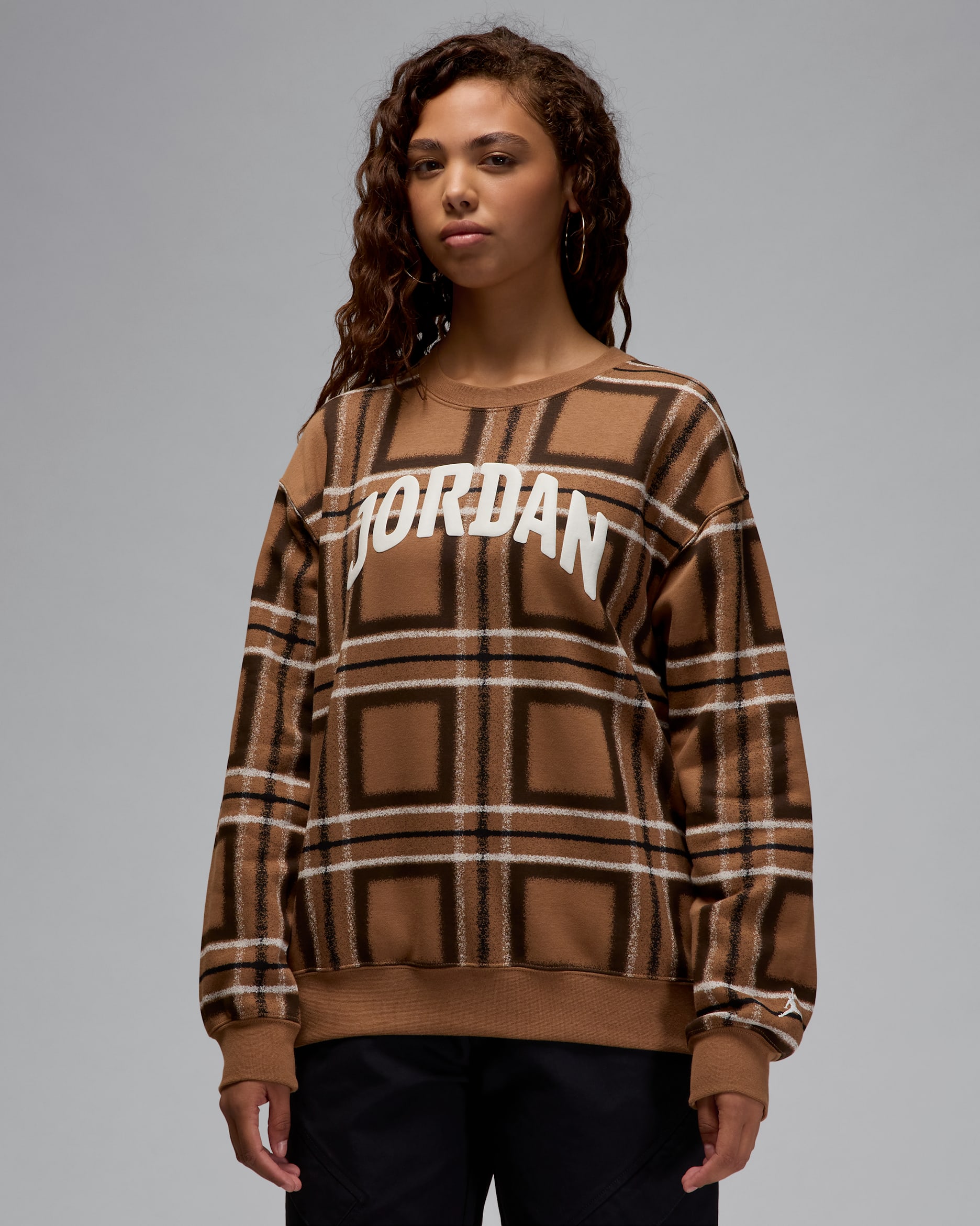 Jordan Brooklyn Fleece Women's Graphic Crew-Neck Sweatshirt. Nike.com